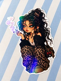 Image 3 of Hot Mess Natty Sticker