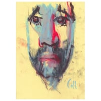 Image 1 of Allowance - Sketchbook Drawing in Soft Pastels on Paper 