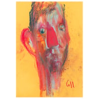 Image 1 of Attendance - Sketchbook Drawing in Soft Pastels on Paper 