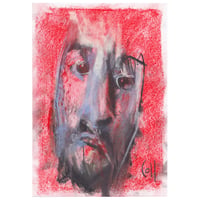Image 1 of Occur - Sketchbook Drawing in Soft Pastels and Charcoal on Paper 