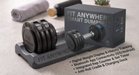Image 1 of Fit Anywhere Adjustable Dumbbell Set