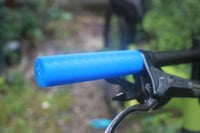 Image 2 of Anti-Twist TPU Mountain Bike Grips: Air Cushioned, For 22mm Width Bars