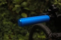Image 1 of Anti-Twist Mountain Bike Grips With Lean Guard: Air Cushioned For 22mm Bars
