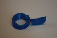 Image 5 of Anti-Twist Mountain Bike Grips With Lean Guard: Air Cushioned For 22mm Bars