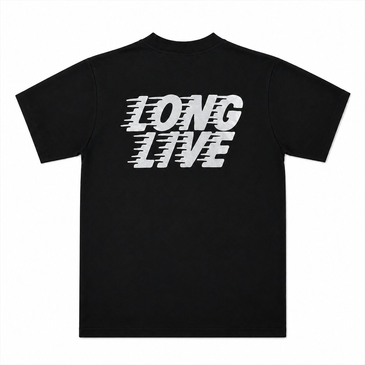 Image of LL SPEED LINES TEE - BLACK