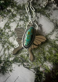 Image 2 of Luna Moth Necklace