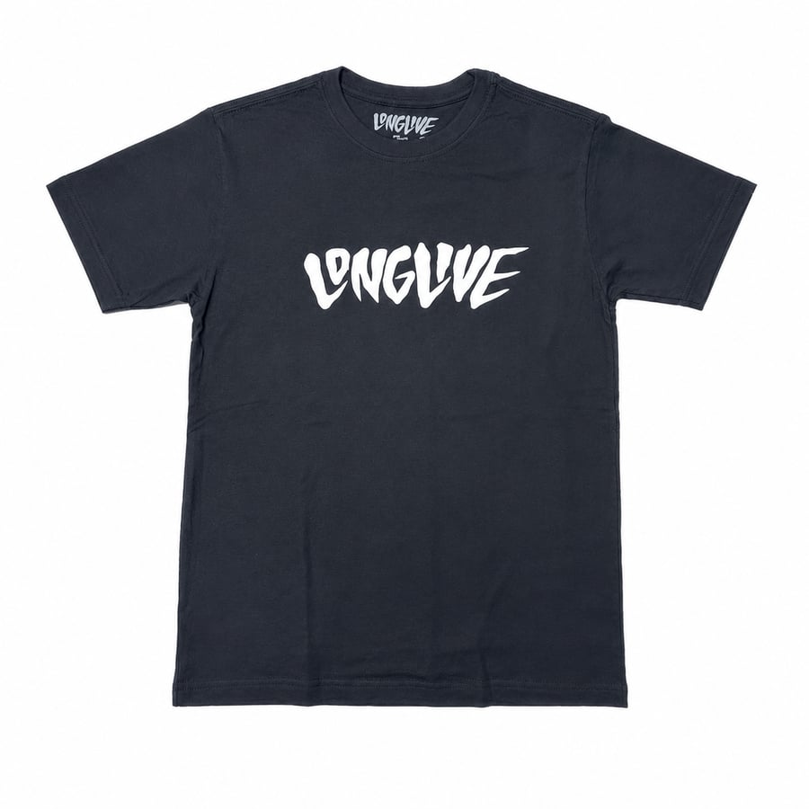 Image of KIDS LONG LIVE CLASSIC CREEPY TEE - NAVY