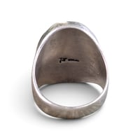 Image 4 of Vintage Bell Trading Post Silver Turquoise Ring, c. '61-'72