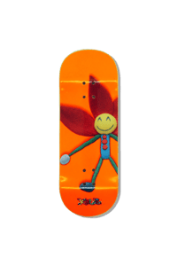 Image 1 of "Flower Guy" Fluorescent Orange Painted