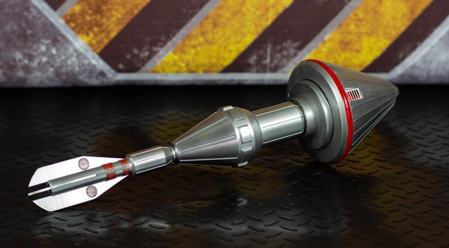 Starship Troopers Mini Nuke Replica Prop with Red LED