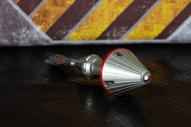 Starship Troopers Mini Nuke Replica Prop with Red LED