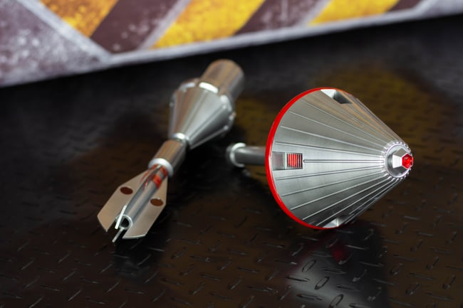Starship Troopers Mini Nuke Replica Prop with Red LED