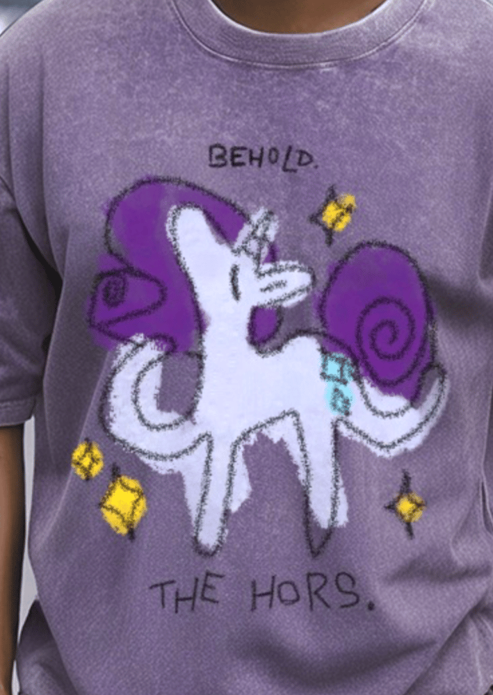Image of ”behold the horse” T-Shirt