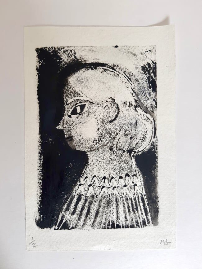 Mono prints ~ mixed media ~ Original artwork