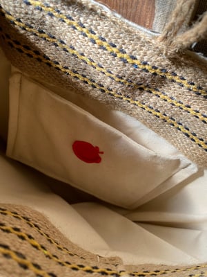 Image of one of a kind painting bag - bali no. 02