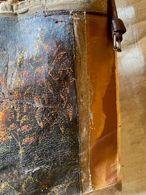 Image of one of a kind painting bag - bali no. 03