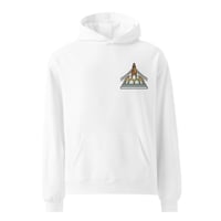 Image 4 of Boudha Stupa Chest Printed Hoodie Multiple Colours 