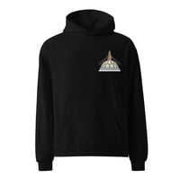 Image 1 of Boudha Stupa Chest Printed Hoodie Multiple Colours 