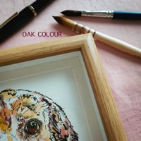 Image 5 of SIGNATURE Framed Bespoke Pet Portrait (15x15cm, frame 17x17cm)