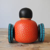 Image 3 of wheeled daruma girl