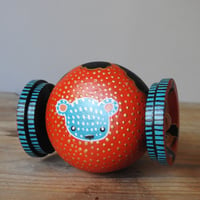 Image 6 of wheeled daruma girl