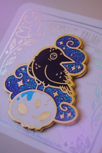 Image 9 of RAVEN HARD Enamel PIN
