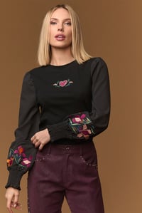 Image 2 of Top Black boho Minueto