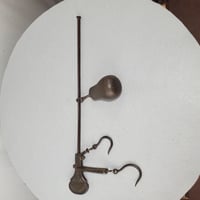 Image 4 of Hanging Bar Scale, 1800's Weigh System, #1014