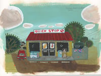 (Esther Pearl Watson) Quick Stop