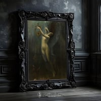 Image 4 of The Death of Sappho – Dark Romantic Classical Art Print