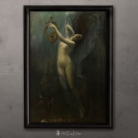 Image 2 of The Death of Sappho – Dark Romantic Classical Art Print