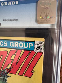 Image 4 of Daredevil #196 (1983) CGC 8.0 Graded Marvel Comic | 1st Daredevil & Wolverine Meeting Key Issue