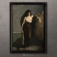 Image 1 of Sappho – Dark Gothic Classical Art Print