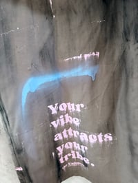 Image 5 of SIGN 🍒  ¥ UPCYCLED  ¥ UNISEX ¥ VINTAGE TRENCHCOAT ¥ IBIZA¥ HANDPAI...
