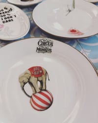 Image 3 of 💋 IBIZA PERSONALIZED 🪶 PORTRAIT PLATE – DECORATIVE PORCELAIN – WALL ART