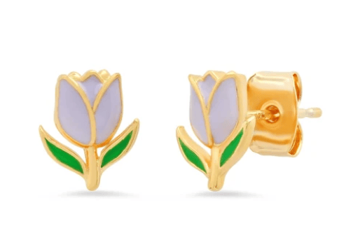 14 kt Gold Plated Studs - Image 7 of 11