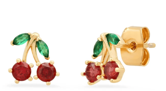 14 kt Gold Plated Studs - Image 10 of 11