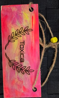 Image 1 of Toxica Wall art. Sign. Decor 