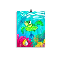 Image 2 of Turtle Serenity Print