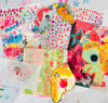Glittered Unicorn Journal pack