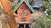 Image 3 of Folk Haven - Baba Yaga Birdhouse