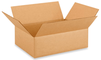 F1 Beavership 13 x 10 x 4" Lightweight 32 ECT Corrugated Boxes