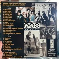 Image 2 of THE REACTORS - "DEAD CITY" Lp (color)