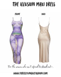 Image 3 of The Illusion Maxi Dress
