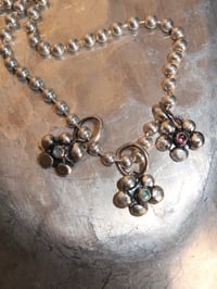 Image 1 of maisie pendant | opal, pink tourmaline, moonstone 