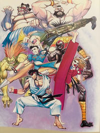 Image 3 of Street Fighter II Complete File Art Book
