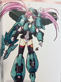 Image 3 of Mobile Suit Girl Mika Akitaka Art Book