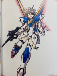Image 4 of Mobile Suit Girl Mika Akitaka Art Book