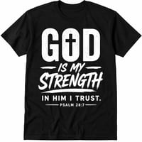 Image 1 of God strength t-shirt 