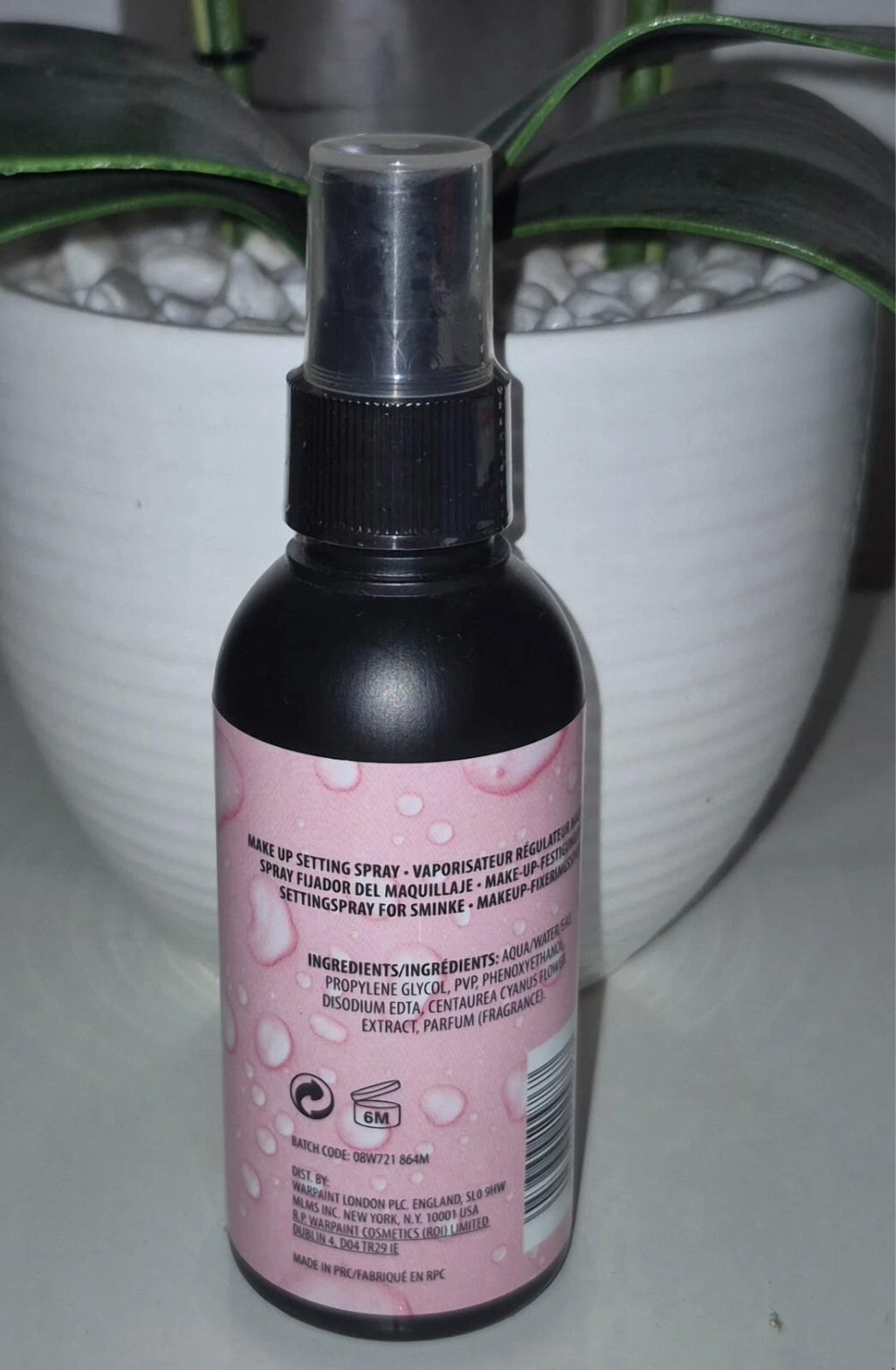 Image of W7 The Dewy Fixer Sitting Spray 